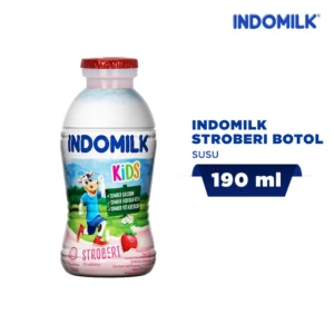 INDOMILK UHT MILK STRAWBERRY 190ML