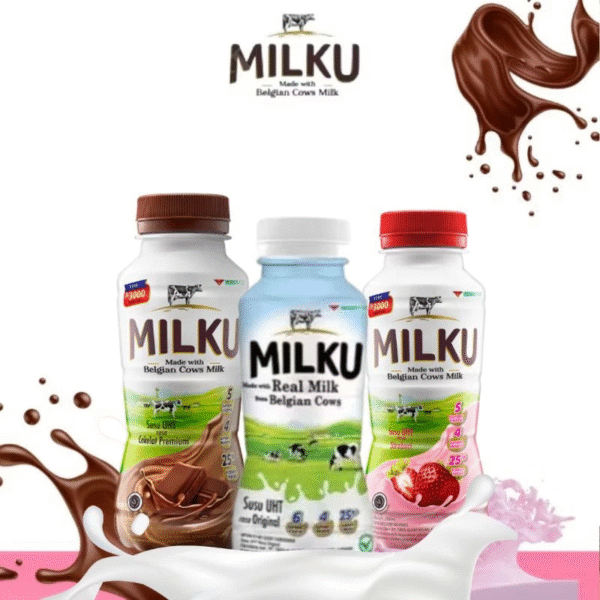 MILKU UHT MILK ORIGINAL 200ML - Image 2