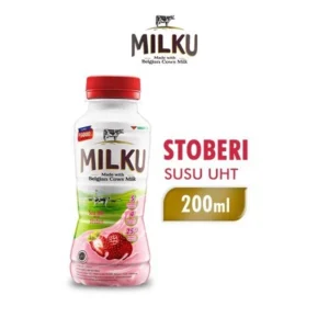 MILKU UHT MILK STRAWBERRY 200ML
