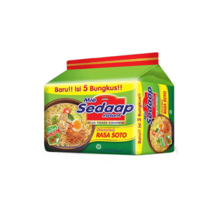 MI SEDAAP NOODLE RASA SOTO 90G X 5