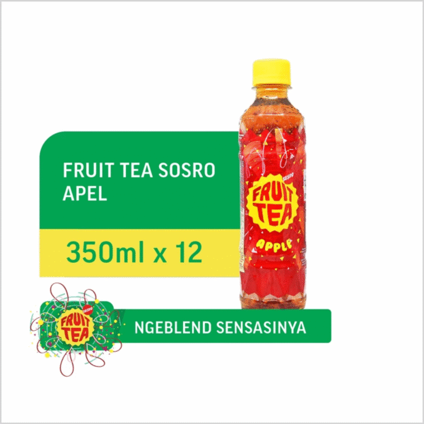 SOSRO FRUIT TEA APPLE 350ML